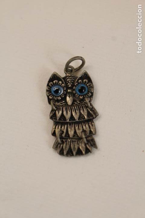 Joyeria: colgante buho en plata de ley 925 - Foto 6
