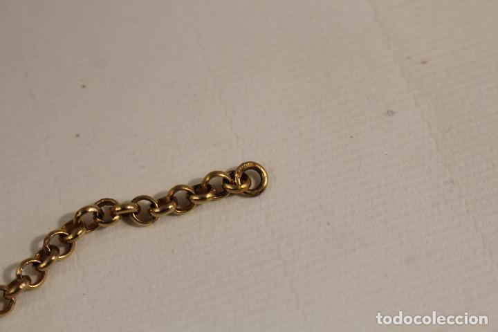 Joyeria: pulsera en plata 925 chapada en oro con perlas - Foto 8
