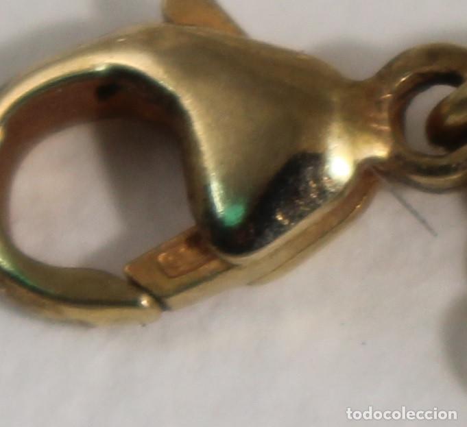 Joyeria: pulsera en plata 925 chapada en oro con perlas - Foto 12