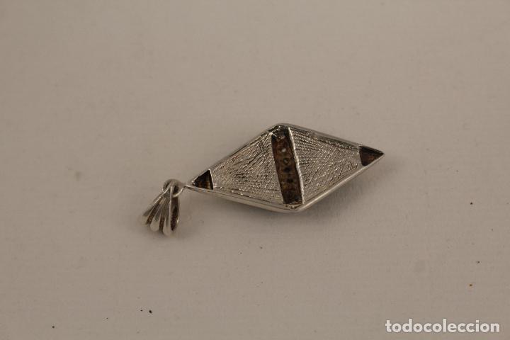 Joyeria: colgante en plata de ley 925 y nacar - Foto 2