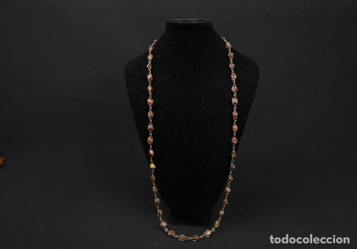 Joyeria: Antiguo collar Agatas - Foto 5