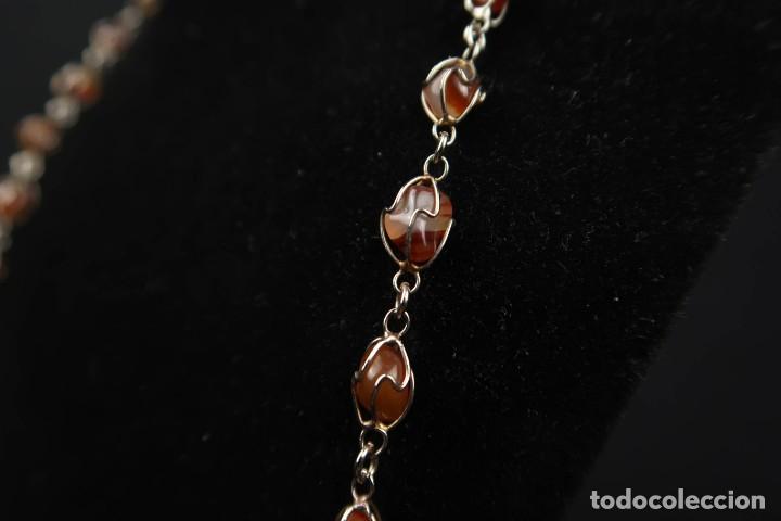 Joyeria: Antiguo collar Agatas - Foto 7