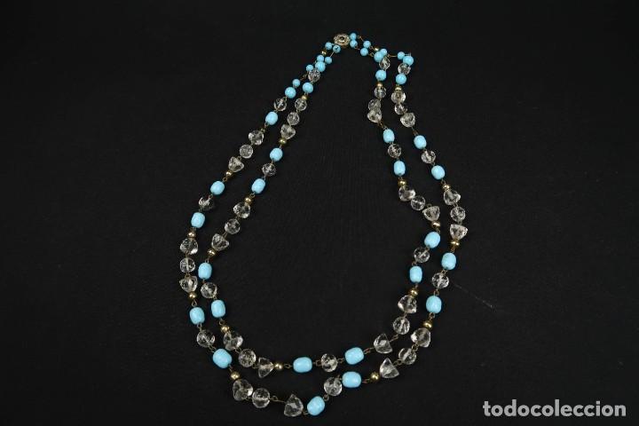 Joyeria: Antiguo collar doble - Foto 2