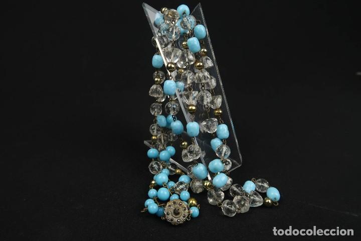 Joyeria: Antiguo collar doble - Foto 4