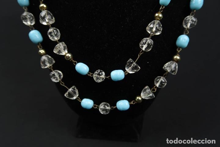 Joyeria: Antiguo collar doble - Foto 8