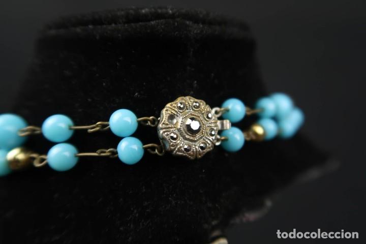Joyeria: Antiguo collar doble - Foto 10
