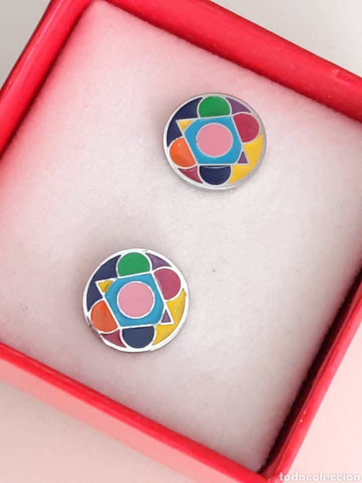 Joyeria: PENDIENTES - ACERO INOXIDABLE - MULTICOLOR - NUEVOS. - Foto 1