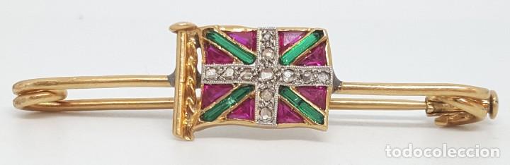 Joyeria: Alfiler con Ikurri&ntilde;a Antiguo - Foto 1