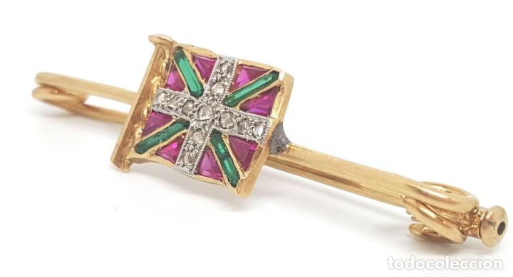 Joyeria: Alfiler con Ikurri&ntilde;a Antiguo - Foto 2