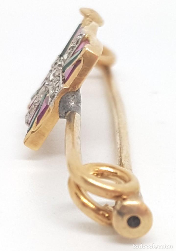 Joyeria: Alfiler con Ikurri&ntilde;a Antiguo - Foto 3