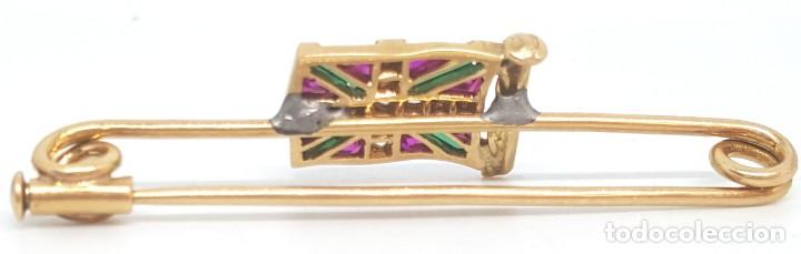 Joyeria: Alfiler con Ikurri&ntilde;a Antiguo - Foto 4