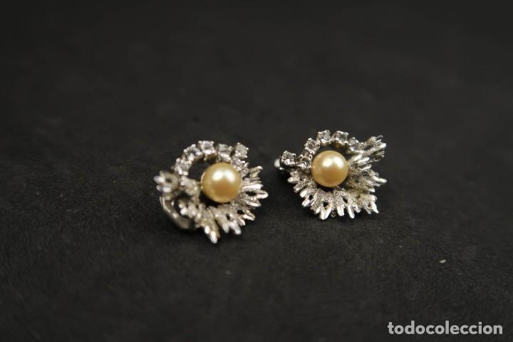 Joyeria: Antiguos Pendientes de Plata - Foto 2