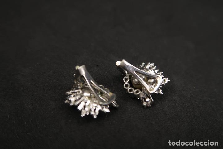 Joyeria: Antiguos Pendientes de Plata - Foto 3