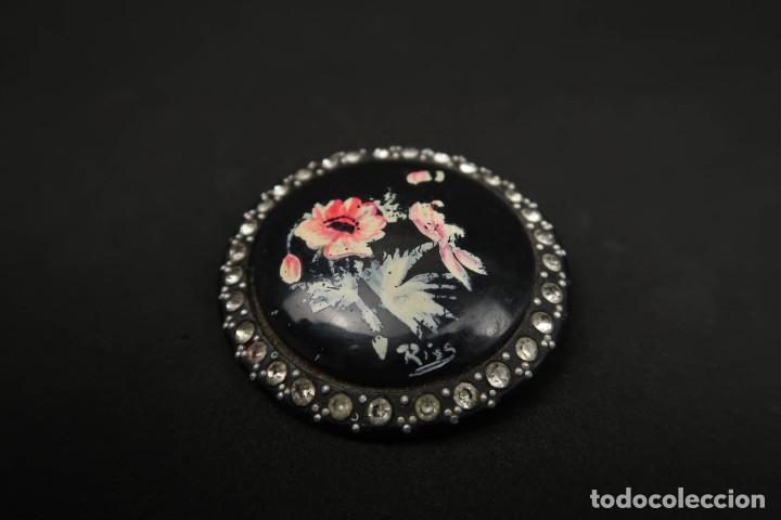 Joyeria: Antiguo Broche Frances Art Deco - Foto 2
