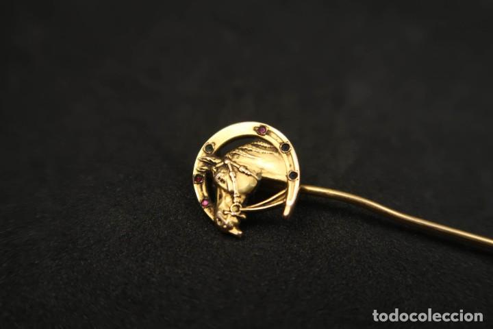 Joyeria: Antigua Aguja alfiler Dorada - Foto 1