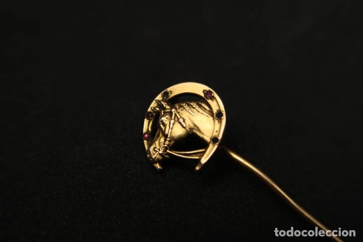 Joyeria: Antigua Aguja alfiler Dorada - Foto 5