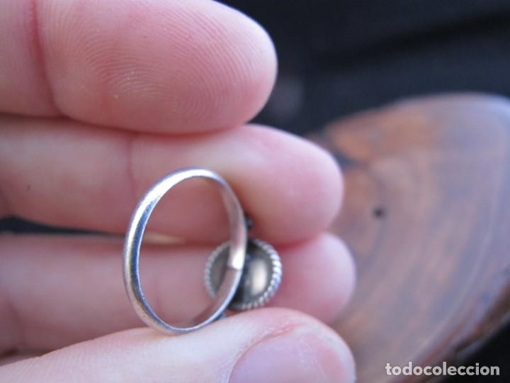 Joyeria: Anillo en plata de ley e imitaci&oacute;n coral - Foto 7
