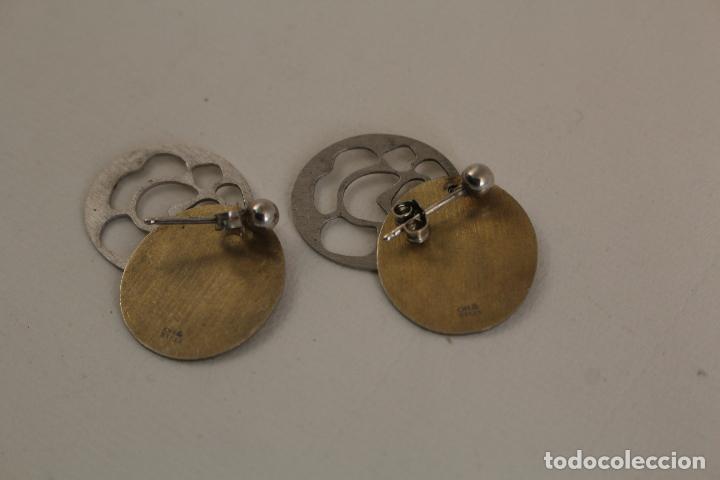 Joyeria: pendientes en acero steel y oro - Foto 2