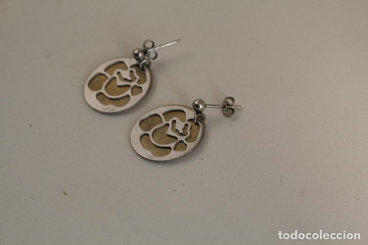 Joyeria: pendientes en acero steel y oro - Foto 3