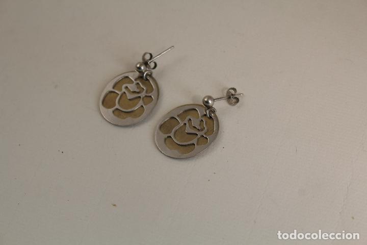Joyeria: pendientes en acero steel y oro - Foto 6