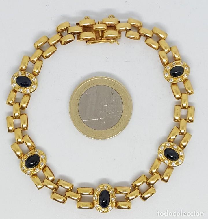 Joyeria: Pulsera con zafiros y circonitas - Foto 9