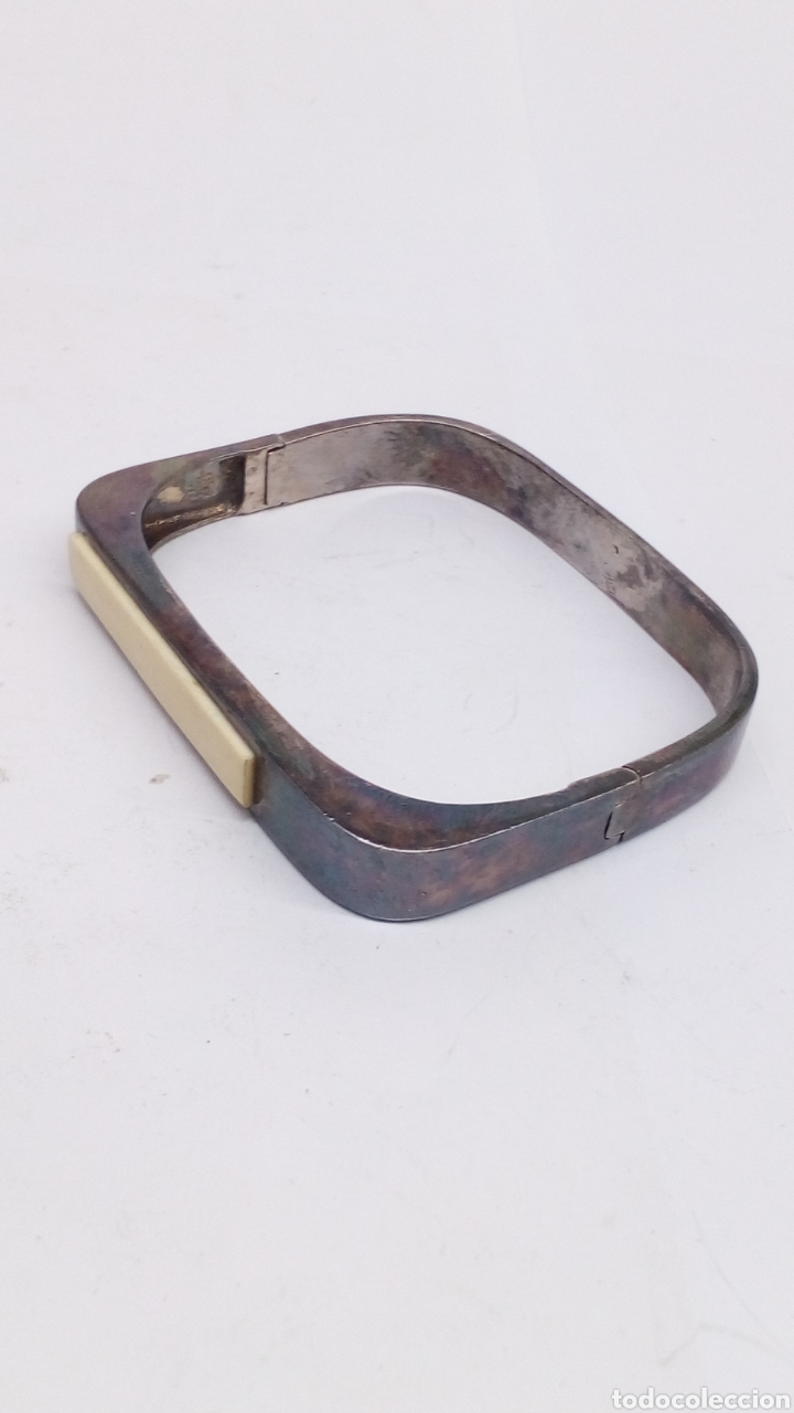 Joyeria: Pulsera de plata y hueso - Foto 2