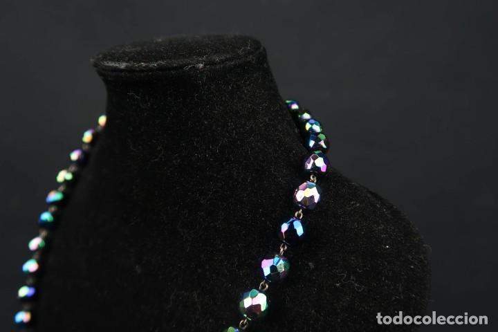 Joyeria: Antiguo Collar de cuencas de Cristal - Foto 5