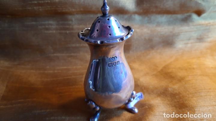Joyeria: Salero de plata antiguo - Foto 5