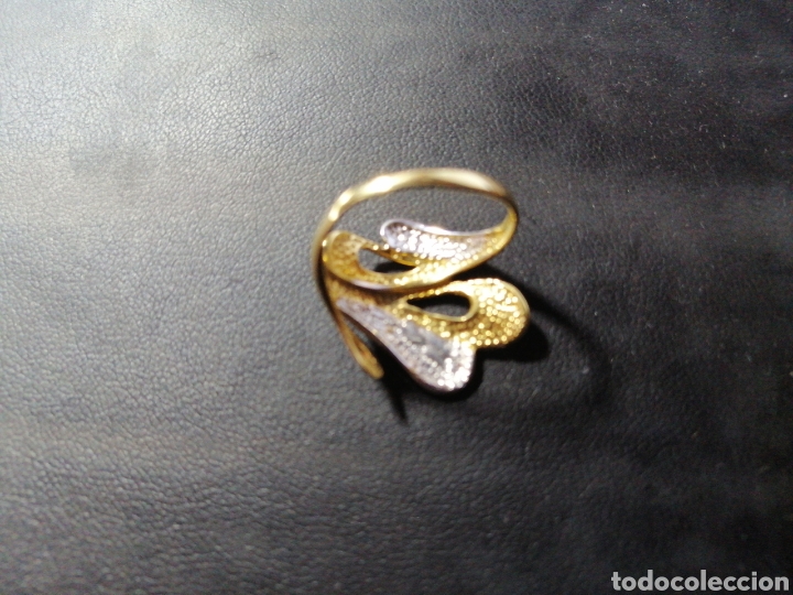 Joyeria: Sortija 18 kilates oro bicolor - Foto 3
