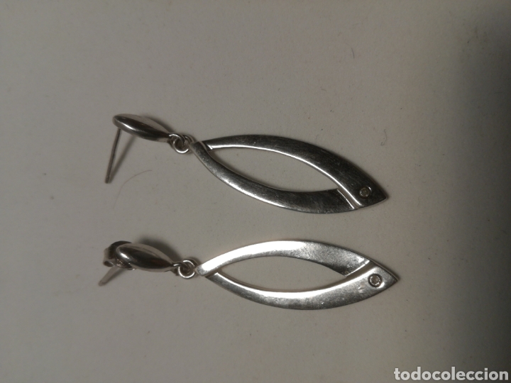 Joyeria: Pendientes plata y diamantes - Foto 2