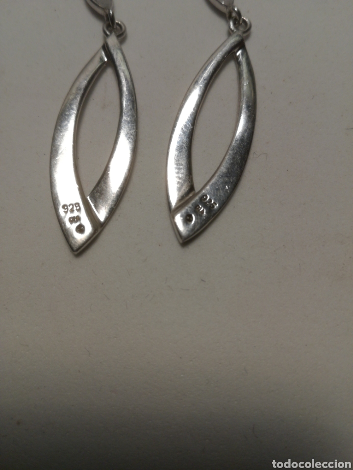 Joyeria: Pendientes plata y diamantes - Foto 3