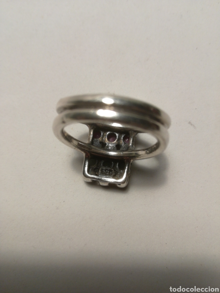 Joyeria: Anillo plata piedras preciosas - Foto 3