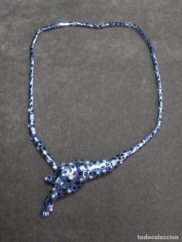 Joyeria: COLLAR DE METAL CON PANTERA. - Foto 3