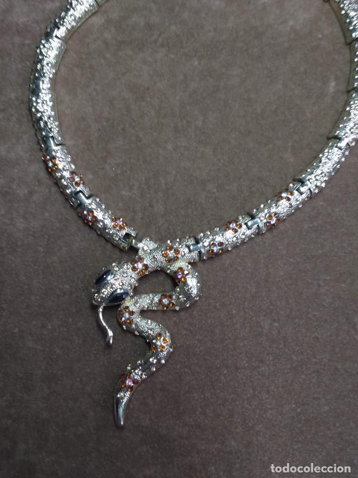 Joyeria: COLLAR METAL FORMA DE SERPIENTE - Foto 3