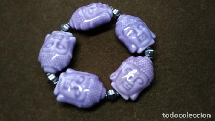 Joyeria: PULSERA DE CABEZAS DE BUDA EN PORCELANA - Foto 3