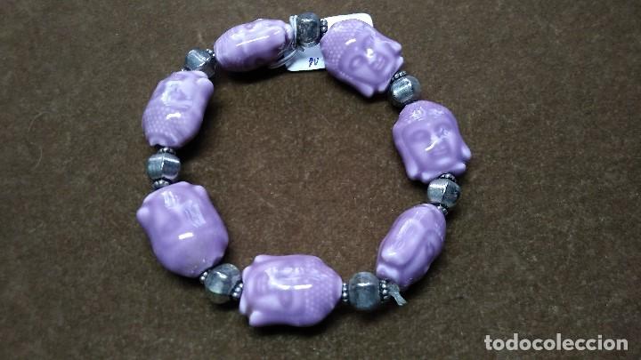 Joyeria: PULSERA DE CABEZAS DE BUDA EN PORCELANA - Foto 2