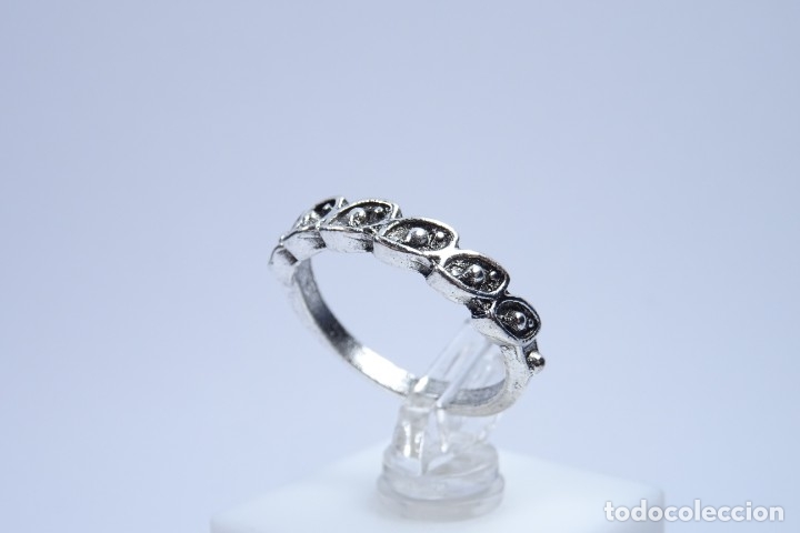 Joyeria: Anillo en plata tipo antiguo, peque&ntilde;o - Foto 1