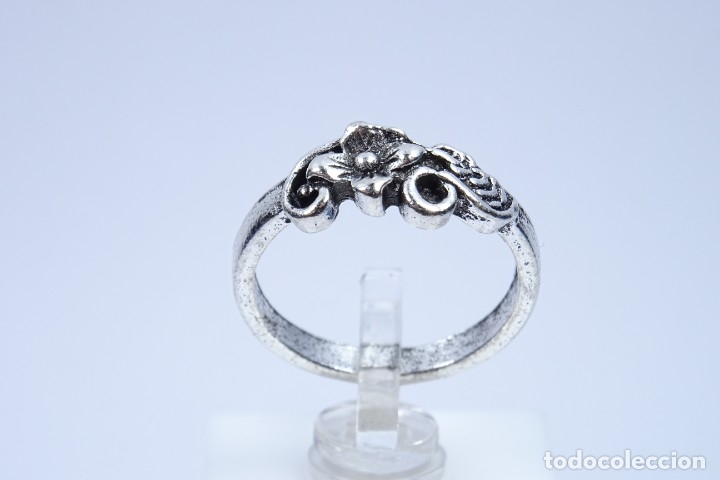 Joyeria: Anillo en plata tipo antiguo - Foto 4