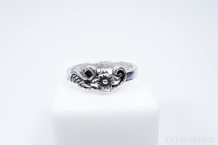 Joyeria: Anillo en plata tipo antiguo - Foto 5