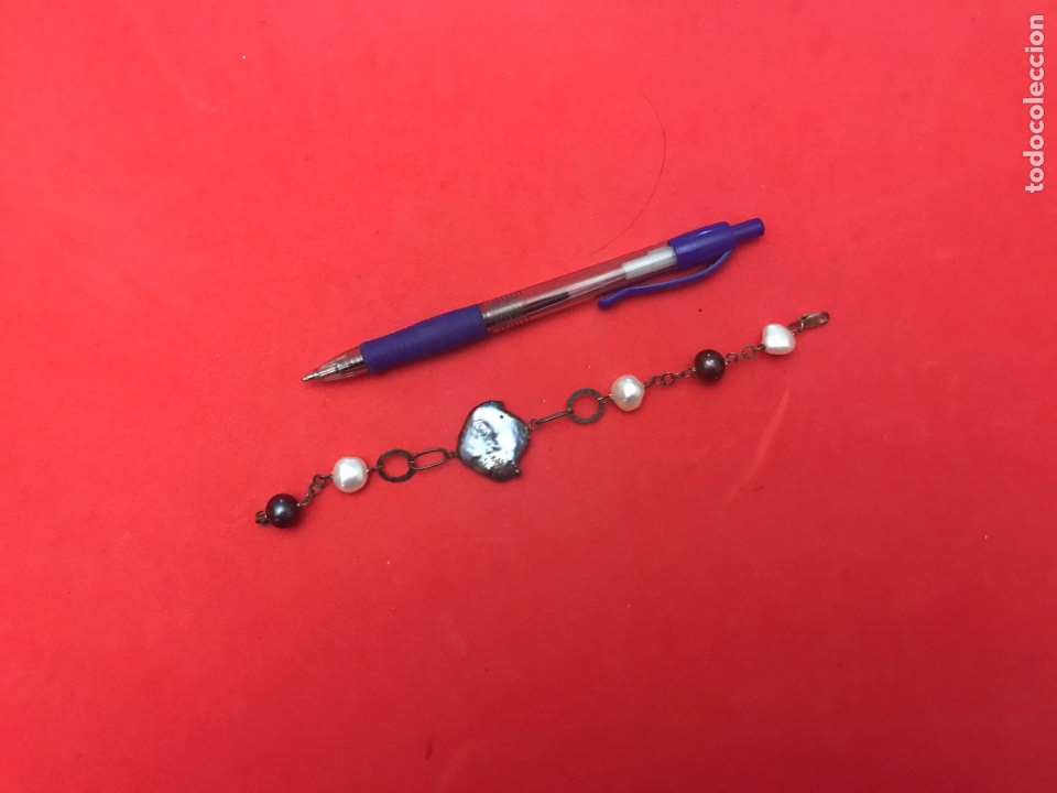 Joyeria: Pulsera 18cm perlas y piedras naturales plata - Foto 1