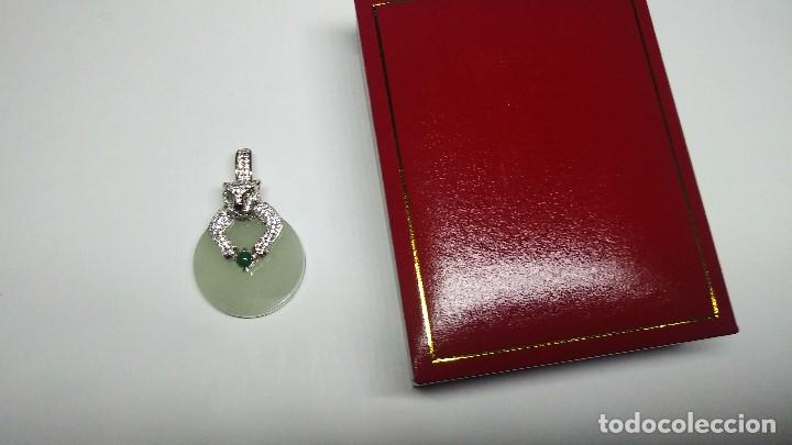 Joyeria: Colgante de plata con pantera. - Foto 1