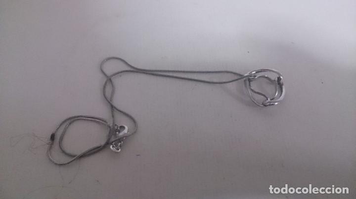 Joyeria: Colgante y cadena de plata 925 45 ctms - Foto 2