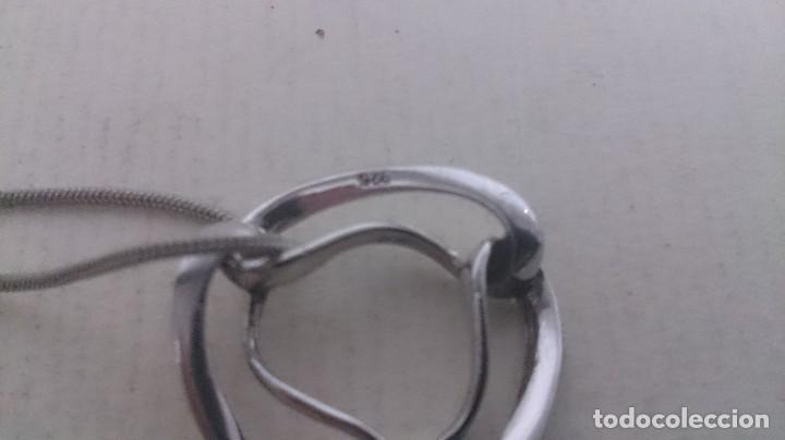 Joyeria: Colgante y cadena de plata 925 45 ctms - Foto 3