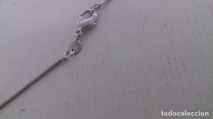 Joyeria: Colgante y cadena de plata 925 45 ctms - Foto 4