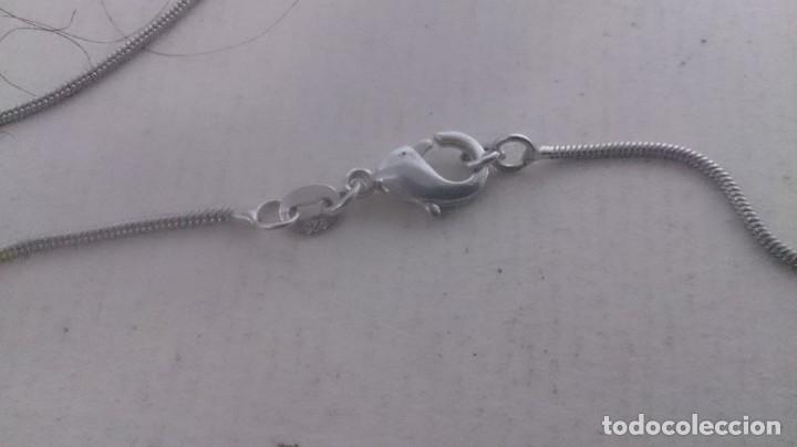 Joyeria: Colgante y cadena de plata 925 45 ctms - Foto 5