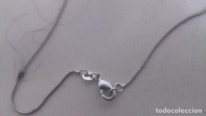 Joyeria: Colgante y cadena de plata 925 45 ctms - Foto 6