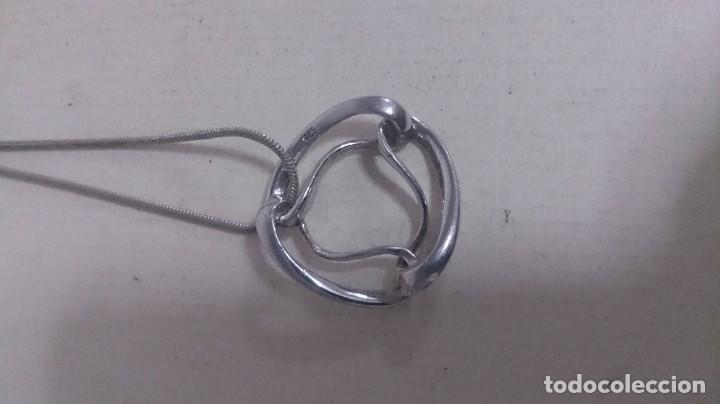 Joyeria: Colgante y cadena de plata 925 45 ctms - Foto 9