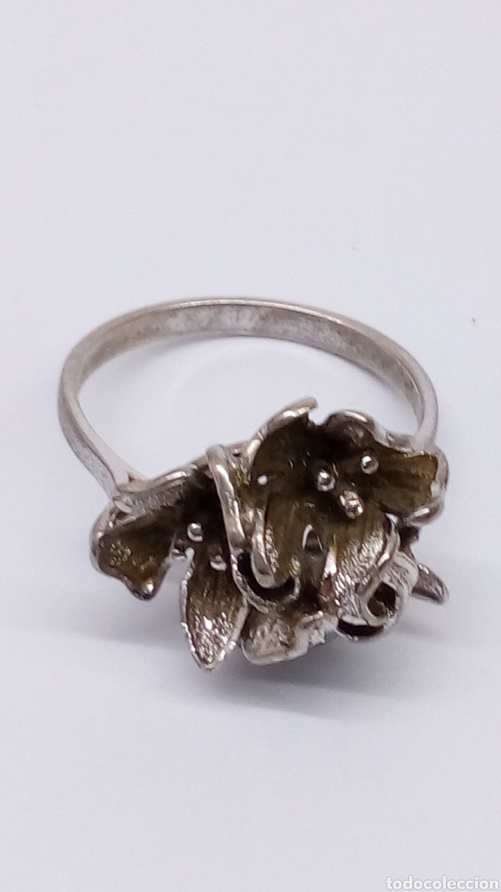 Joyeria: Anillo de plata ART DECO CON RUBIS/S86 - Foto 2