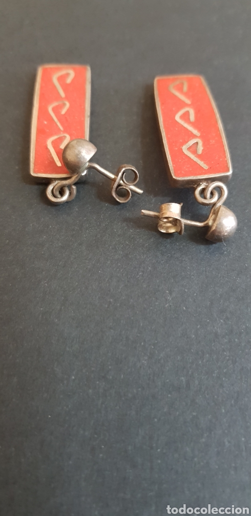 Joyeria: #590 PENDIENTES ETNICOS PLATA 925 - Foto 1
