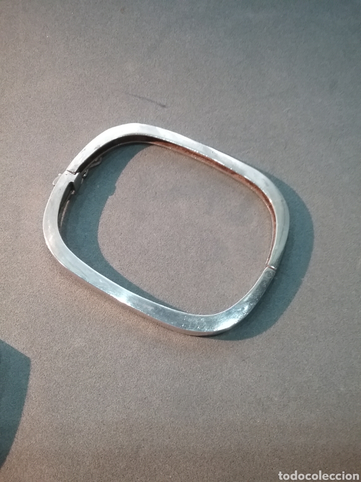 Joyeria: Pareja de pulseras r&iacute;gidas en plata . - Foto 5